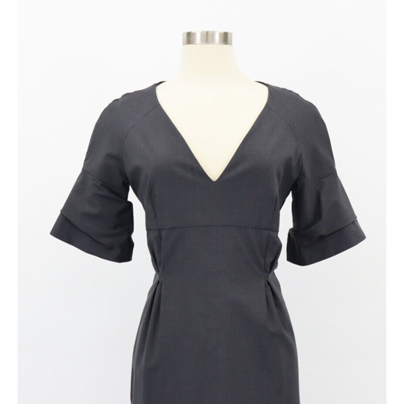 Celine Tulip Wool Dress Modele Depose Size EU 40 Size US 8 Made in France - Picture 2 of 14